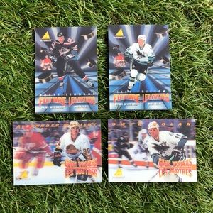 Vintage ‘96 Pinnacle x McDonalds hockey cards (4)